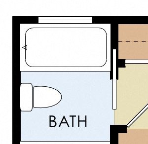 Studio Floor Plan Studio Floor Plan at Stone Creek, Redwood City, CA, 94061